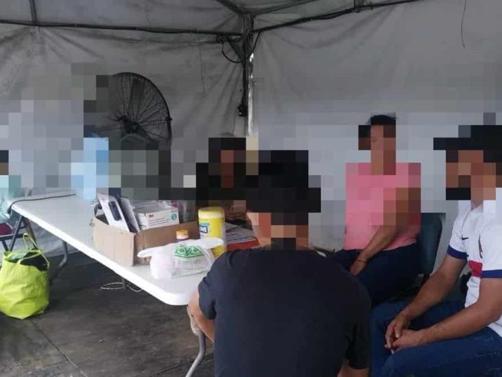 Aseguran a más de 100 migrantes en zona centro de Veracruz