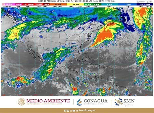 Clima en Veracruz: Se prevé frío, heladas y lluvias torrenciales