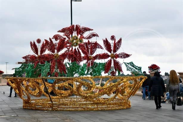 Llega la Navidad al Parque Juárez de Xalapa