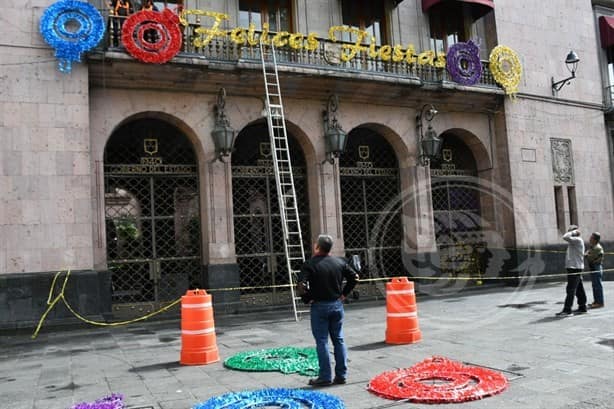 Llega la Navidad al Parque Juárez de Xalapa