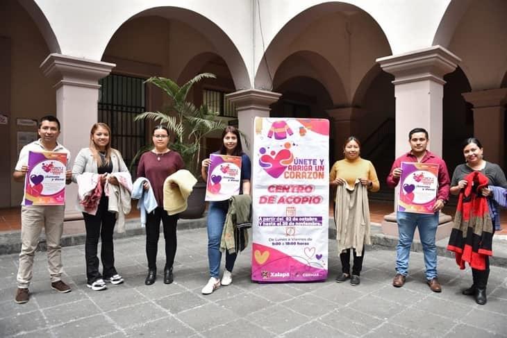 En Xalapa, puedes donar ropa invernal con la campaña “Únete y Abriga un Corazón”