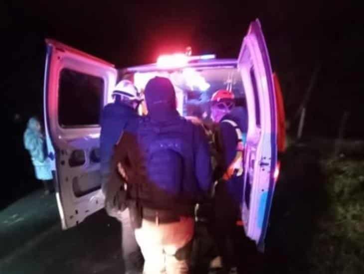 Motociclista se accidenta en la carretera Misantla - Xalapa