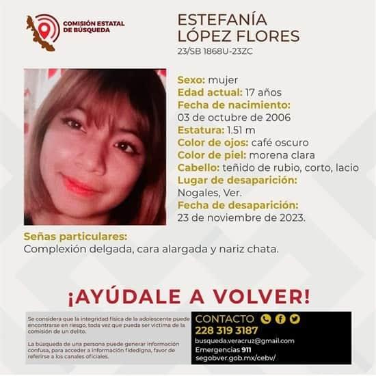 Desaparece joven de 17 años en Nogales