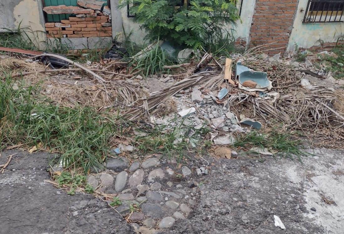 Preocupa el abandono de casas en colonias de Veracruz