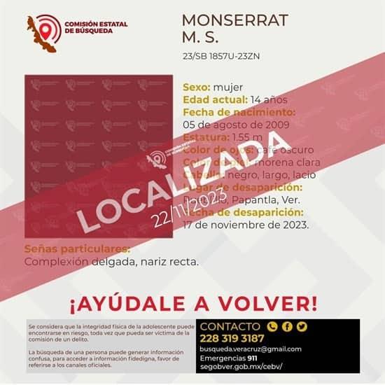 Localizan a dos jóvenes desaparecidas de Papantla; falta una de Tihuatlán  