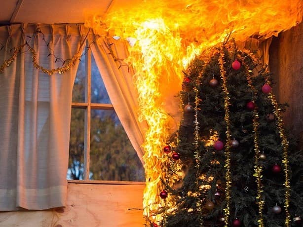 Árbol de Navidad: ¡evita una tragedia! Así puedes prevenir incendios