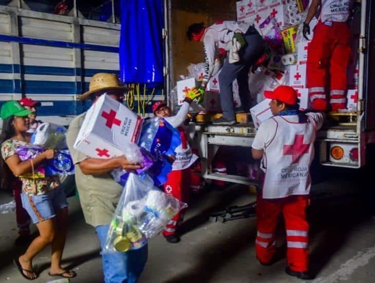 Cruz Roja mantiene la ayuda a los damnificados de Guerrero