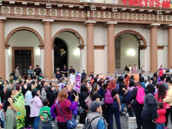 Veracruz de los estados más machistas, repudian mujeres en la marcha del 25N de Xalapa (+ Video)