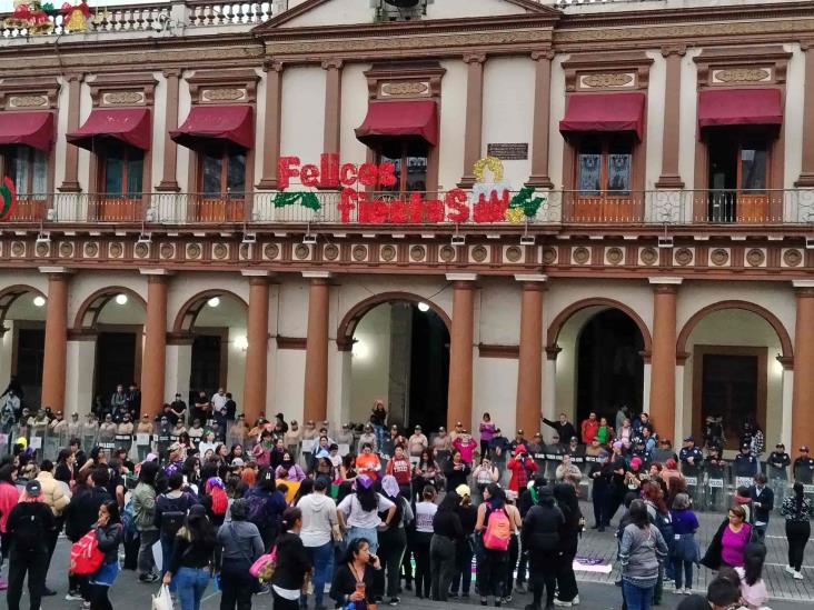 Veracruz de los estados más machistas, repudian mujeres en la marcha del 25N de Xalapa (+ Video)