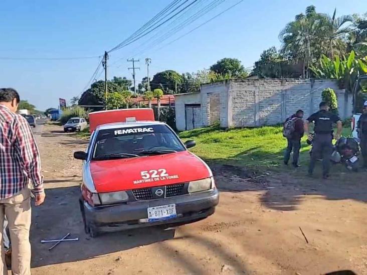 Percance Vehicular en Carretera Tlapacoya-Martínez de la Torre