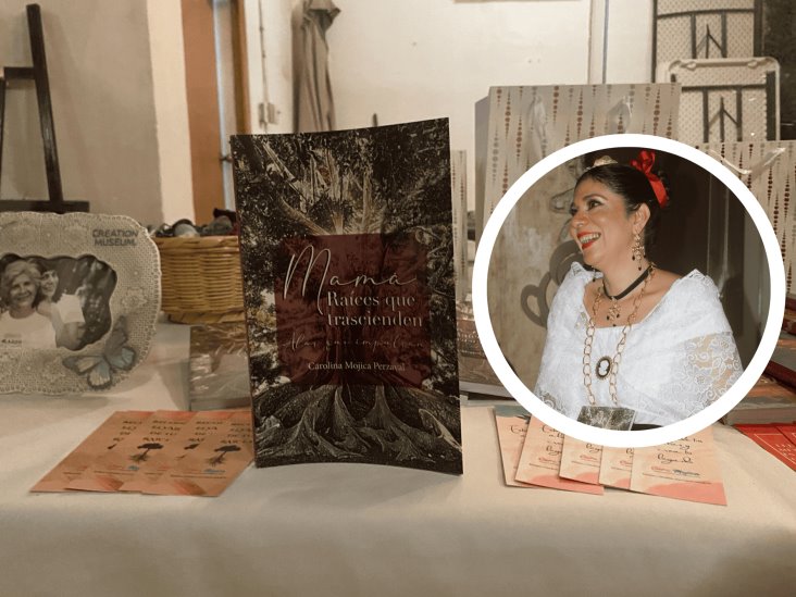 Caro Mojica Perzaval presentó los libros de su autoría