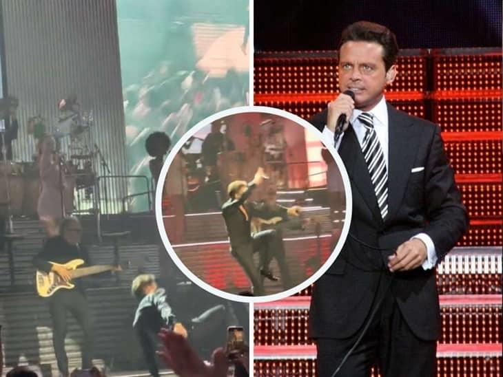 Luis Miguel sufre caída en pleno concierto en México ¡Al estilo Juan Gabriel! (+Video)