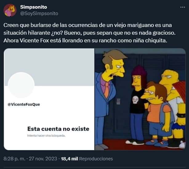 ¿Vicente Fox cerró su cuenta de X? Esto sabemos