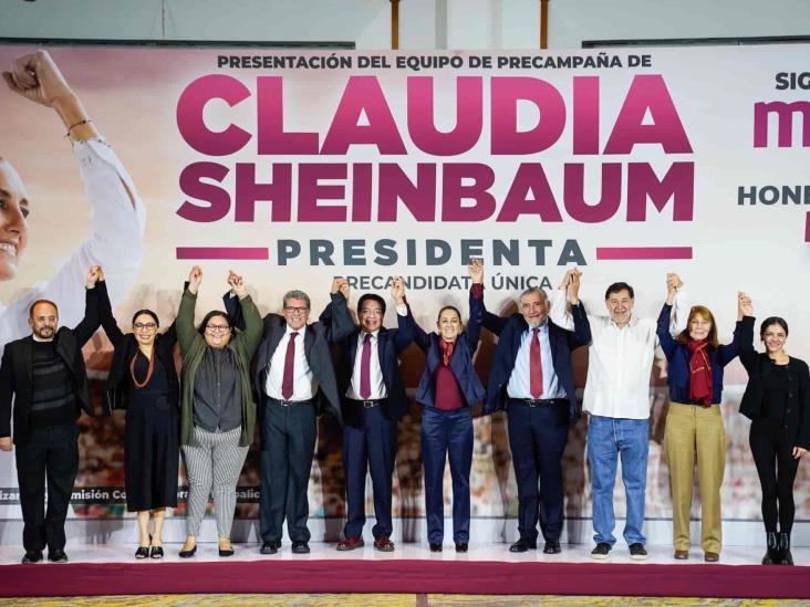 Claudia Sheinbaum presenta equipo de precampaña; ¿quiénes son?