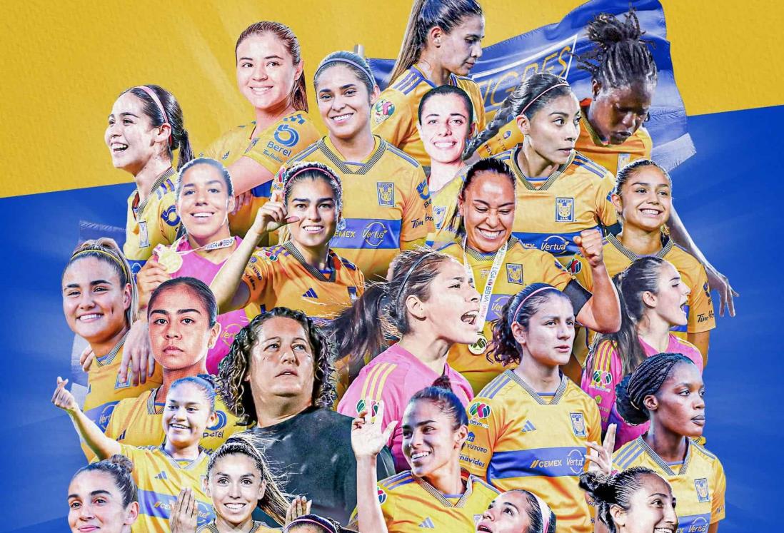 Se corona Tigres por sexta vez en la Liga Femenil MX
