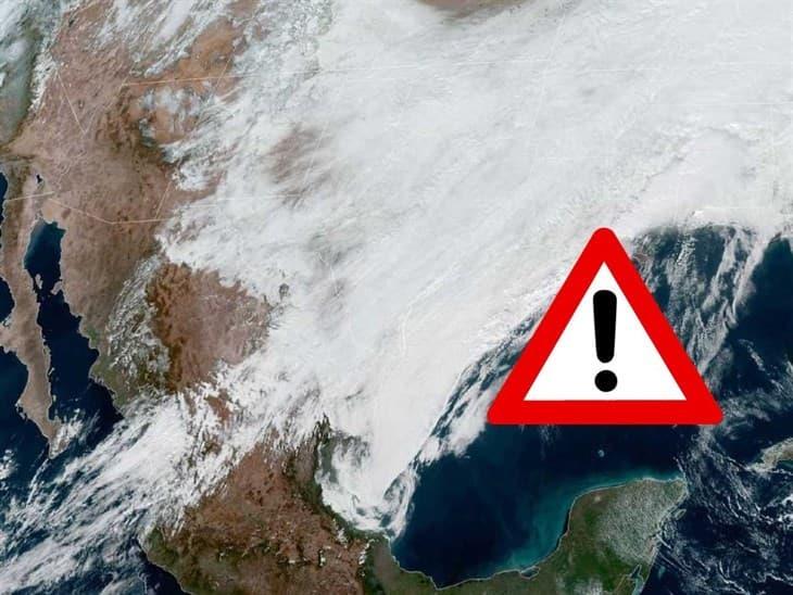 Esta es la tercera tormenta invernal que entra a México junto al Frente Frío 13