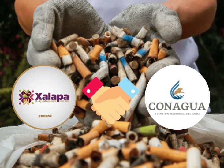 Con Colillatón, el Ayuntamiento de Xalapa y CONAGUA buscan reunir un millón de colillas