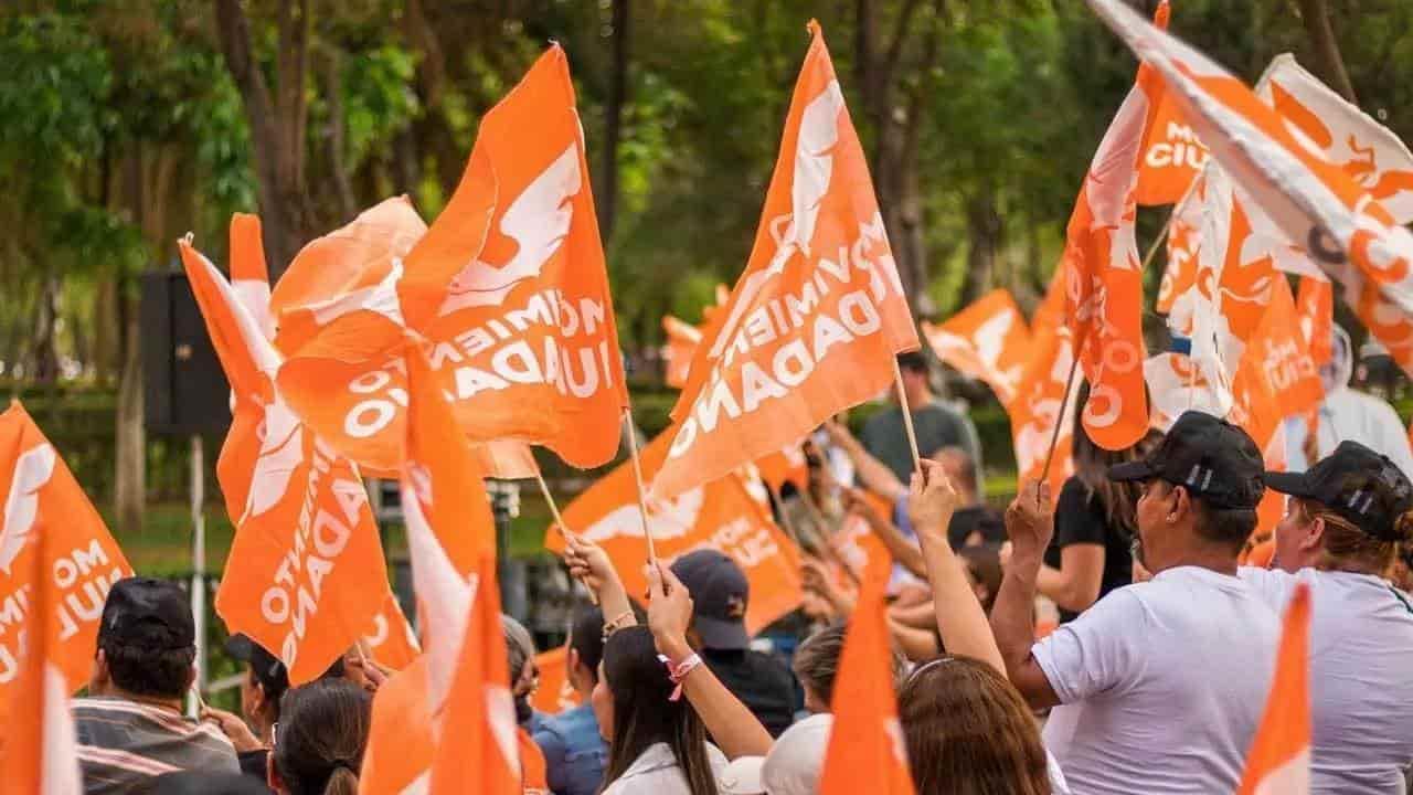Segunda fuerza política, ruta del partido naranja