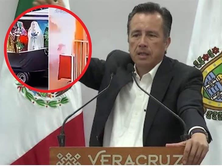 Cuitláhuac García: El accidente con explosivos en Catemaco fue sin los permisos adecuados