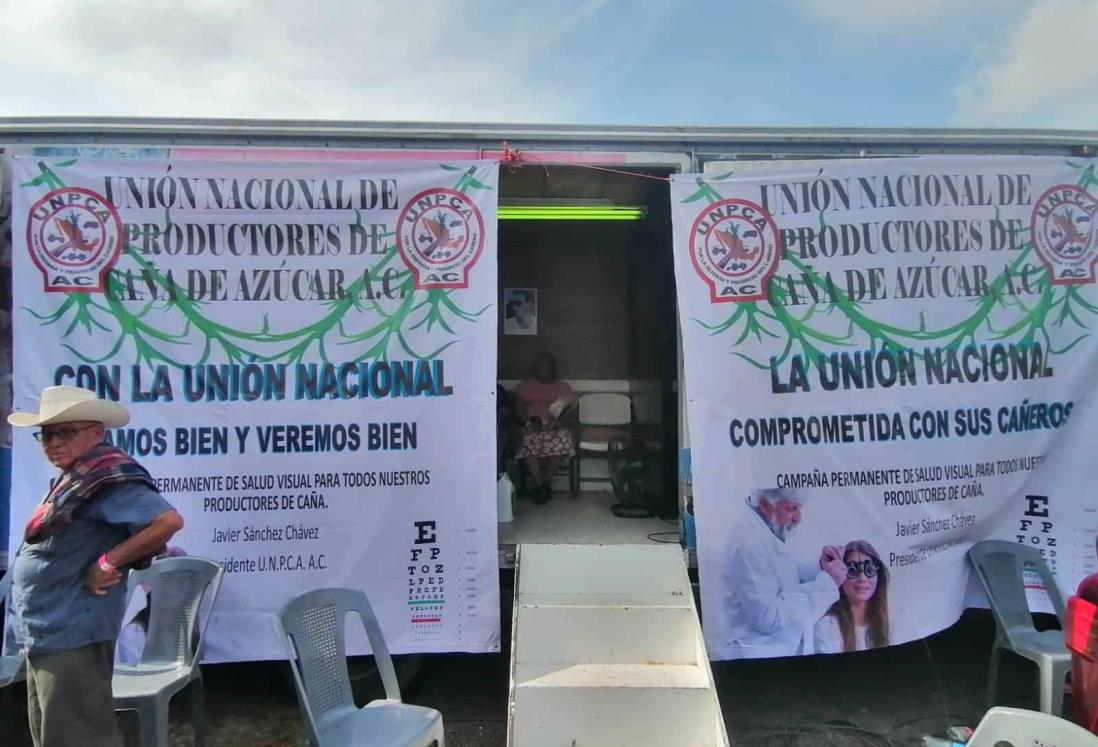 Arranca Jornada Visual para cañeros en Carlos A. Carrillo, Veracruz