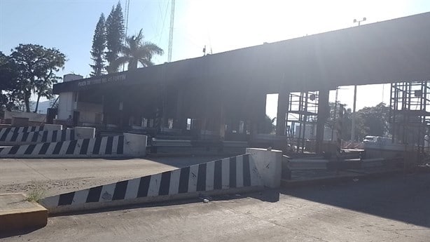 Inicia demolición de caseta de Fortín; no habrá cierres viales (+Video)