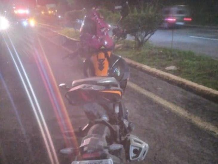 Motociclista es embestido por un tráiler en la avenida Lázaro Cárdenas de Xalapa