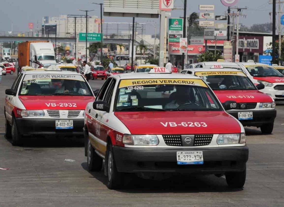 Taxis en Veracruz podrían hacer su agosto en diciembre