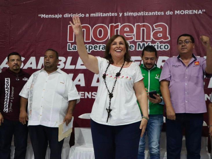 “Morena no tiene dueño, pertenece a los ciudadanos”: Rocío Nahle
