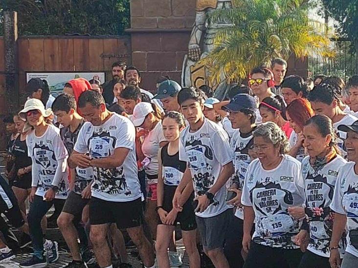 Realizan ‘Carrera por tus Valores’ en Orizaba