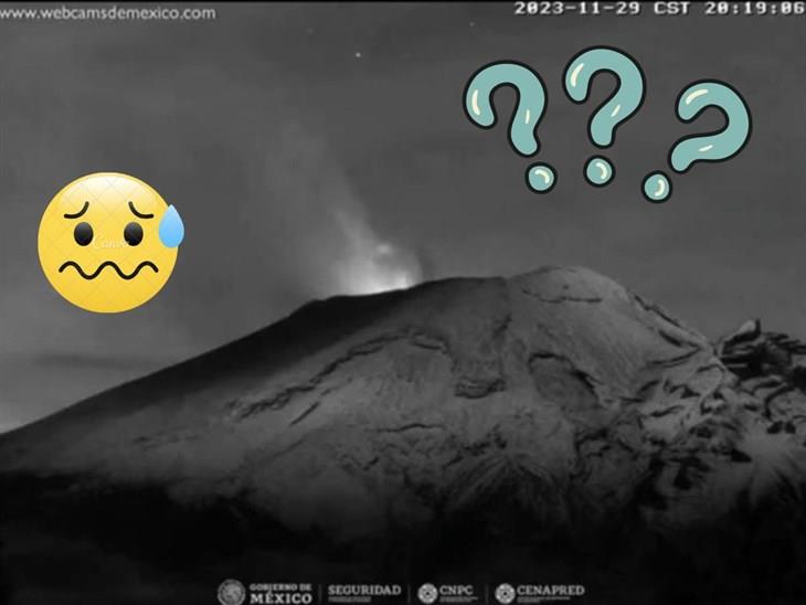Graban extraños aullidos en el Popocatépetl ¿Un misterio?
