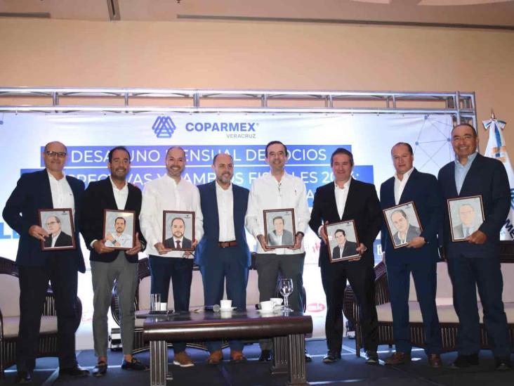 Llevan a cabo último desayuno del año 2023 de socios de Coparmex Veracruz