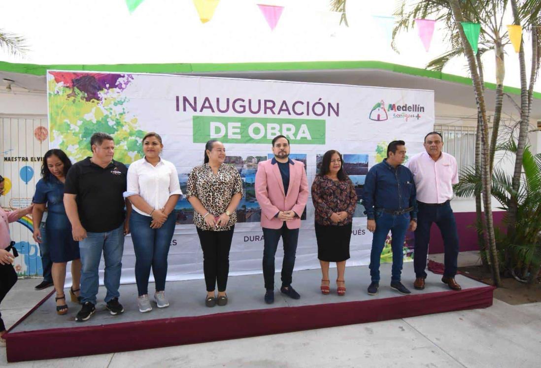 Inauguran importantes obras educativas en El Tejar, en Medellín de Bravo