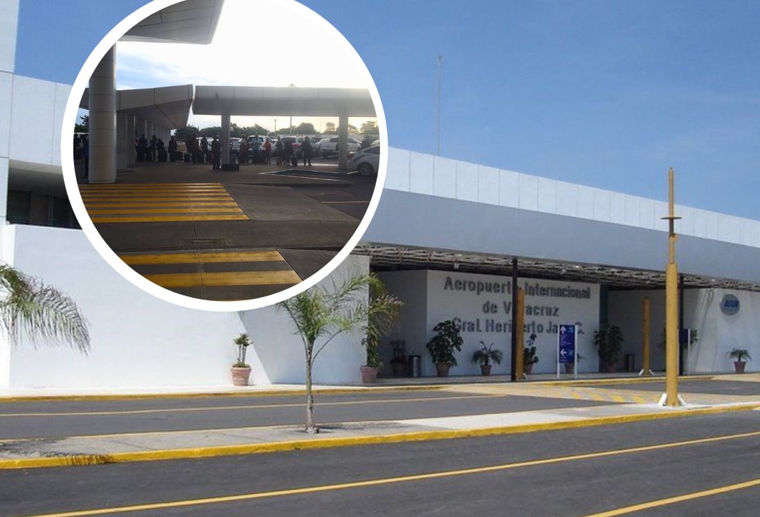 Denuncian mal servicio de sitio de taxis en el Aeropuerto de Veracruz