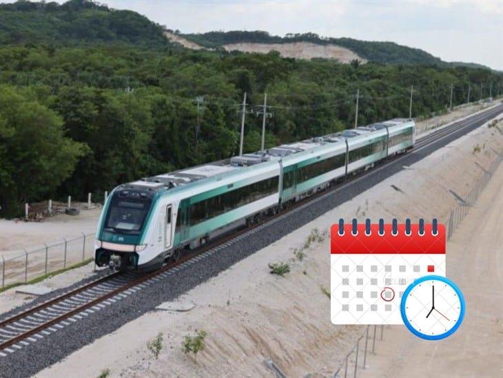 La primera fase del Tren Maya iniciará operaciones el 15 de diciembre: SEDENA