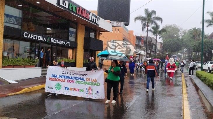 En Xalapa, realizan la Segunda Caravana por la Inclusión (+ Video)