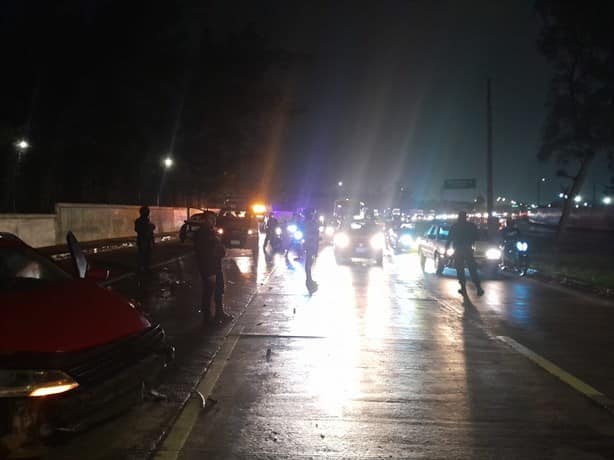 Ocupantes de automóvil en estado de ebriedad provocan accidente en Veracruz
