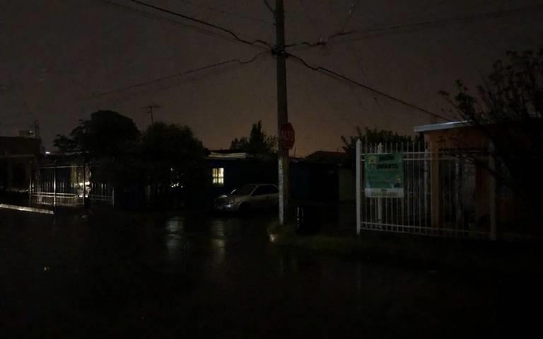 Ya se reportan apagones de luz por Frente Frío número 13 en Veracruz