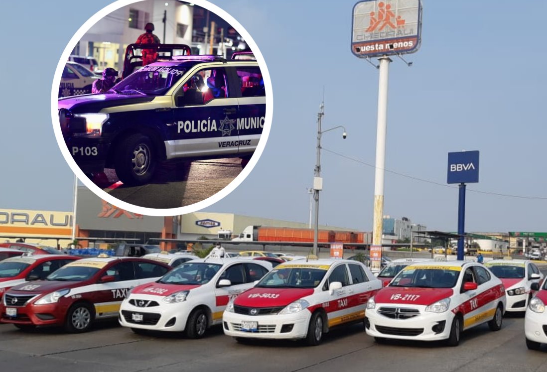 Taxistas piden reforzar la seguridad en colonias ante mayor flujo de efectivo