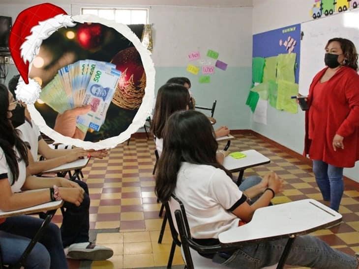 Aguinaldo 2023: ¿cuánto le corresponde a un maestro de secundaria?