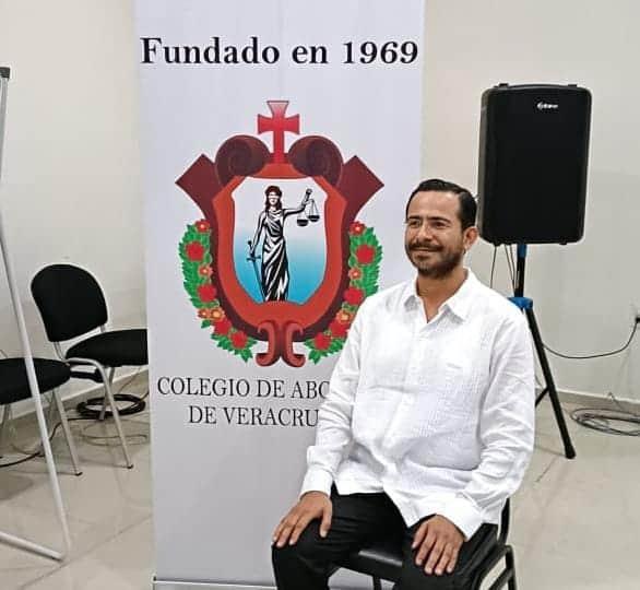 José Alberto Priego, nuevo Presidente del Colegio de Abogados de Veracruz