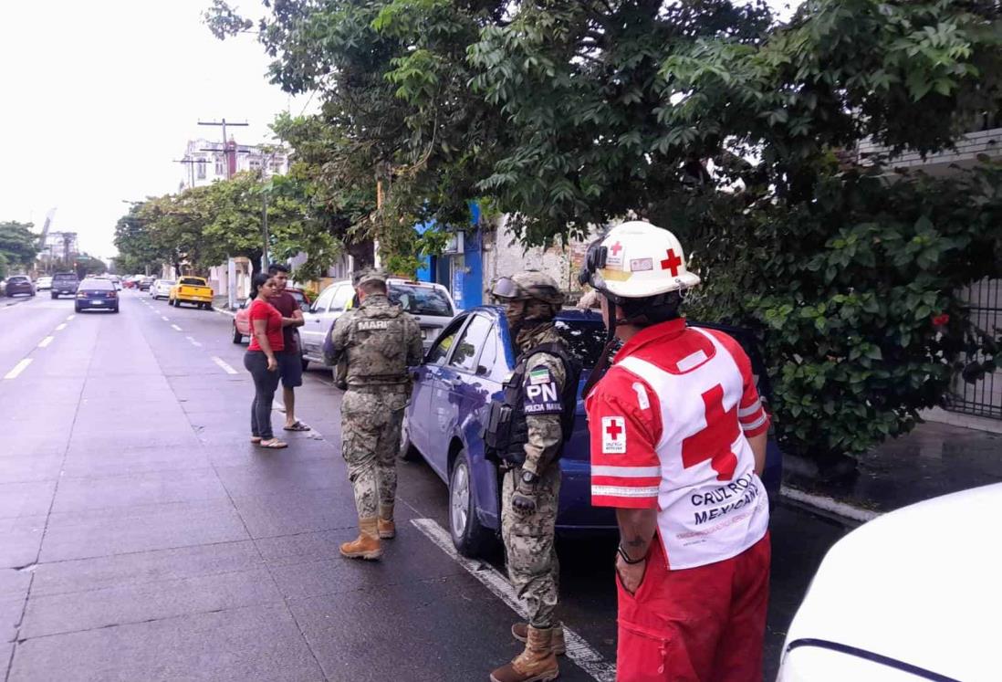 Choque entre dos familias moviliza a personal de emergencias en Veracruz