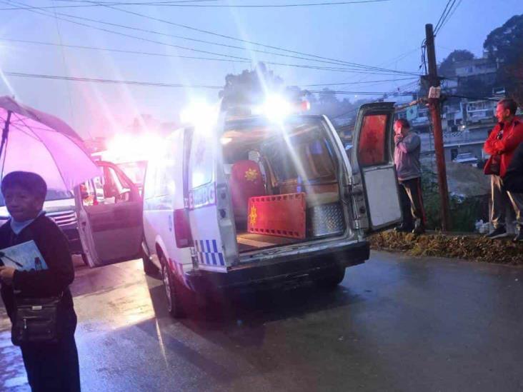 Se registra explosión en vivienda de Xalapa; hombre resulta gravemente herido