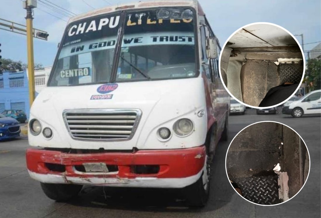 Se quejan pasajeros de la ruta Chapultepec en Veracruz
