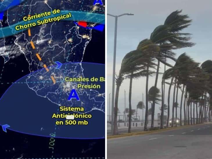 Frente Frío 16 traerá lluvias y vientos fuertes ¿Afectará a Veracruz?