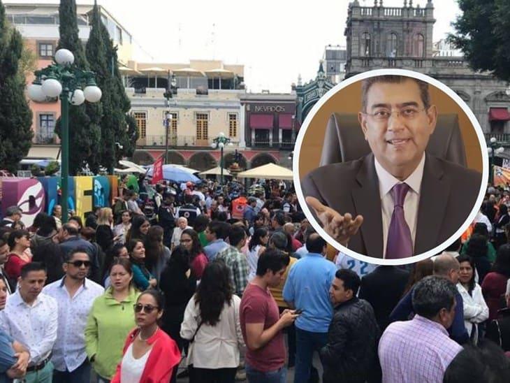 AMLO: Hay un buen gobernador en Puebla, el temblor lo demostró 