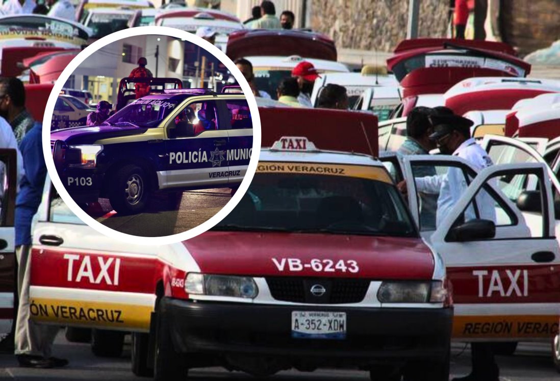 Rondines policiacos se deben incrementar con pagos de aguinaldo en Veracruz: taxistas