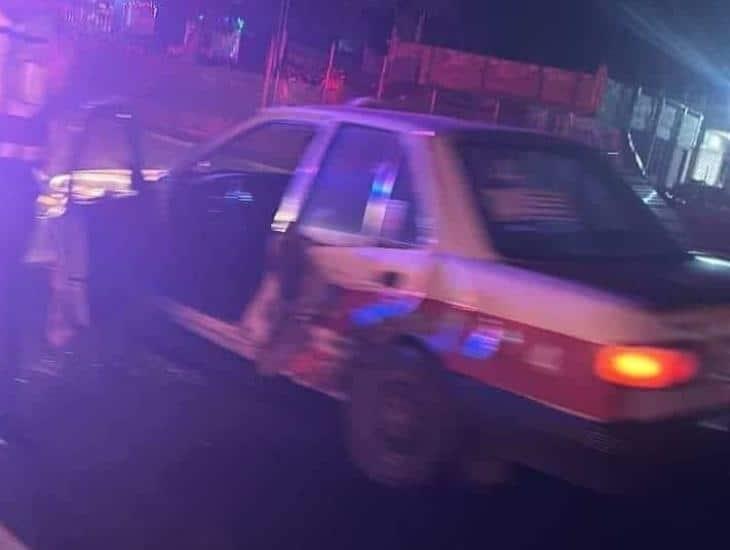Taxista en estado de ebriedad choca en La Antigua