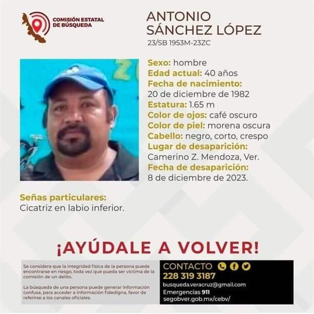 Desaparecen 5 personas en Ciudad Mendoza