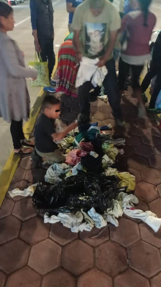 Entregan ropa y medicamentos en el Hospital de Alta Especialidad de Veracruz