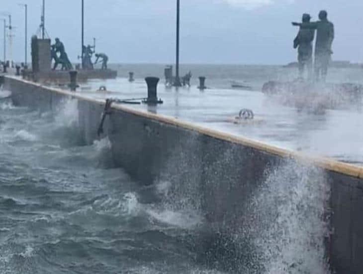 Norte explosivo, estas serían las rachas máximas del frente frío en Veracruz